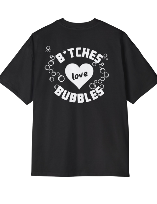 Rocoe Pocket Tee- Bitches Love Bubbles